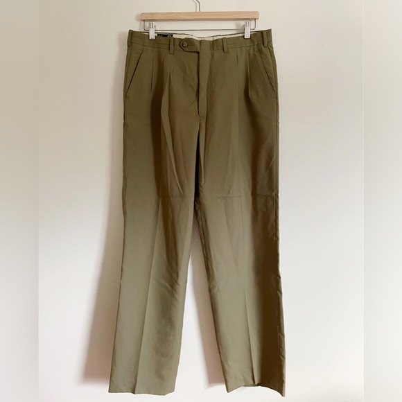 Riviera Tailored Trousers. Size 34x36. Pure Virgin Wool. - Picture 1 of 4